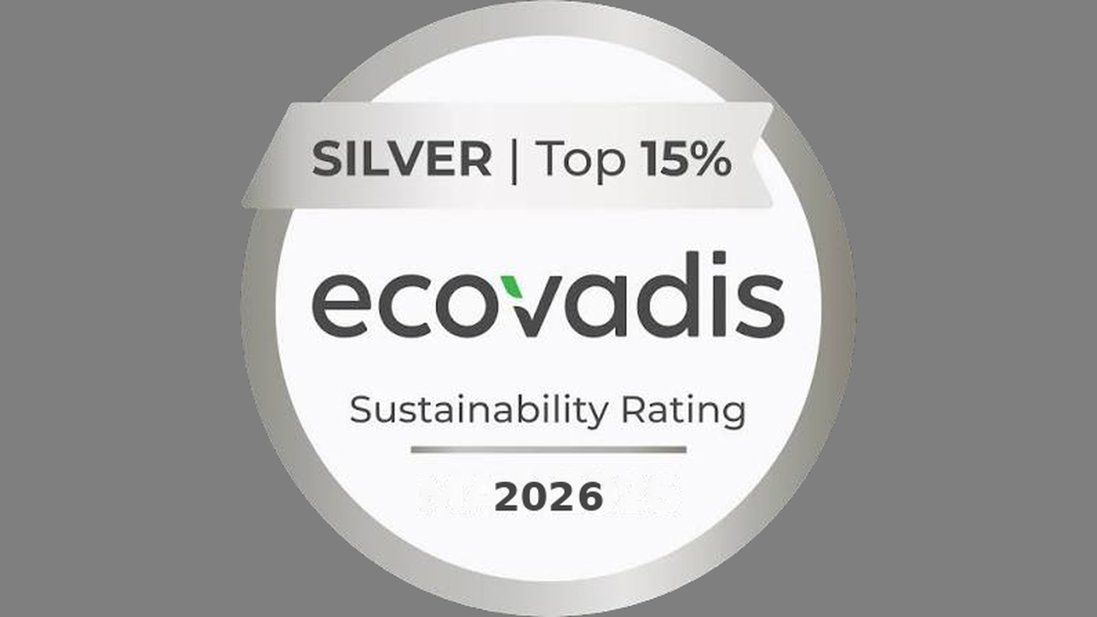 PERI achieved a Silver Medal in the 2026 EcoVadis Sustainability Rating for the first time.